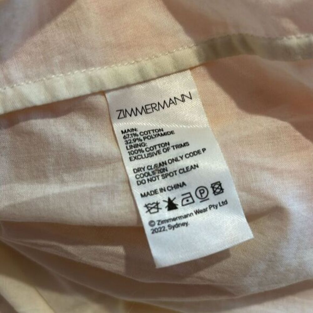 Worn Once. Zimmermann Lace Dresses AU 0 / US 4 orange - Picture 14 of 14